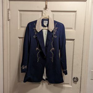Western Jacket Extra Small Navy (Beautiful)